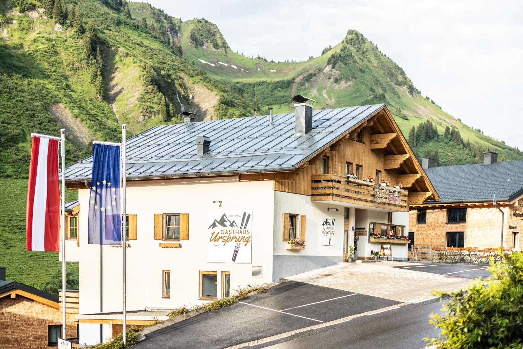 Gasthaus Ursprung Damuels Exteriér fotografie