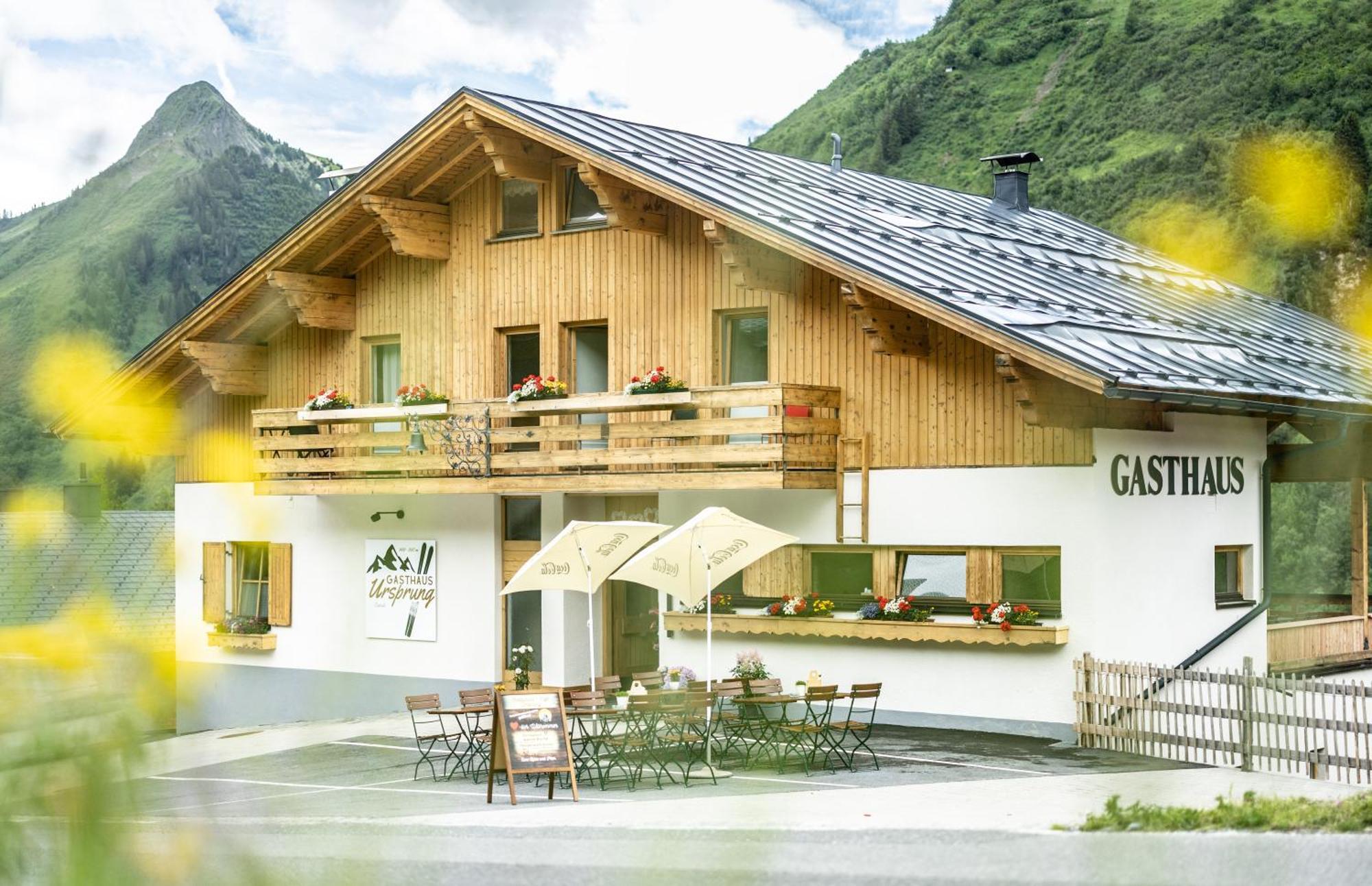 Gasthaus Ursprung Damuels Exteriér fotografie